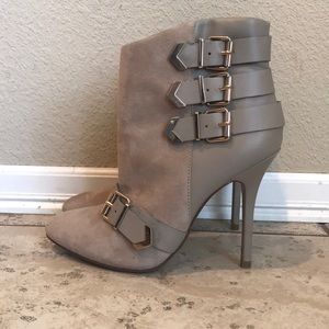ALDO Buckle Detail Heel Booties